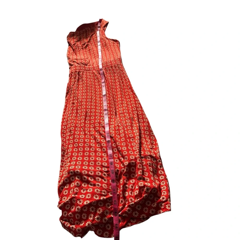 Maeve by Anthropologie Brianne Cowl Neck Daisy Print Dress, Size X-Large XL - Picture 7 of 12